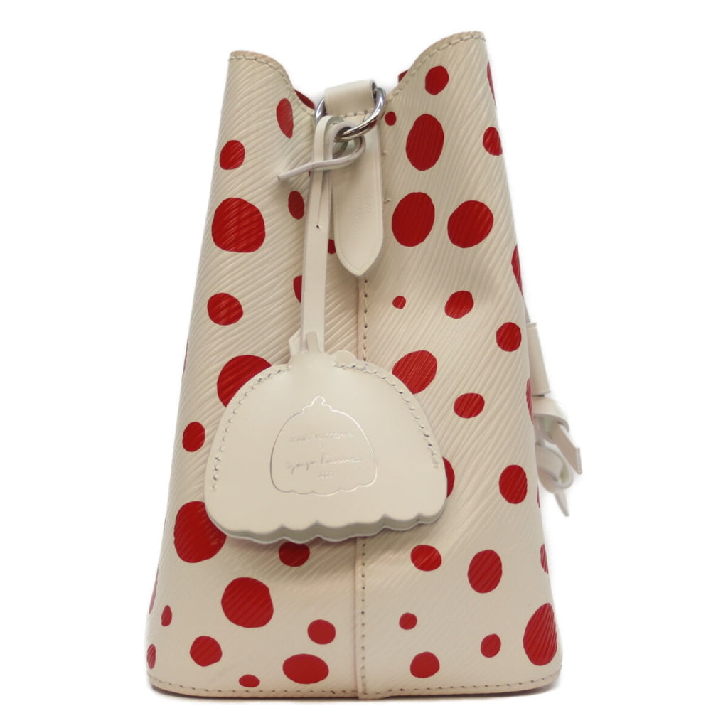 Louis Vuitton Red Color White Epi Leather Shoulder Bag
