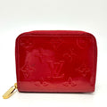 Louis Vuitton Pomme D'amour Monogram Vernis Coin Purse/Coin Case