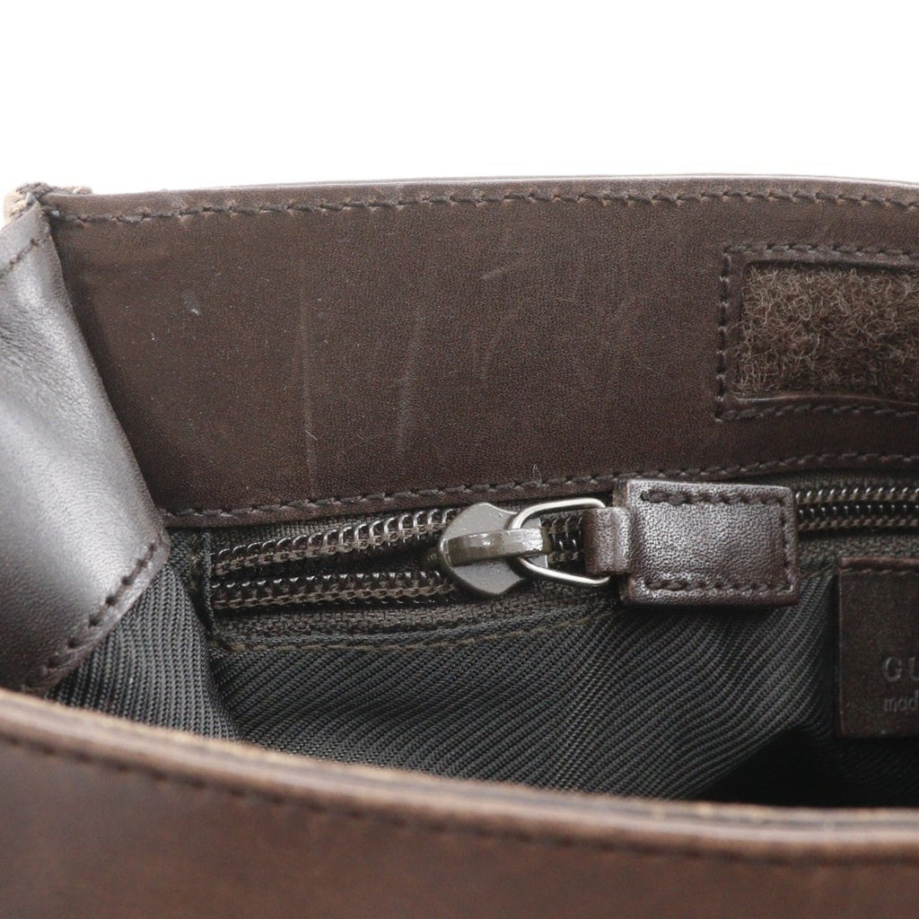Gucci Brown Gg Canvas Shoulder Bag (Pre-Owned)