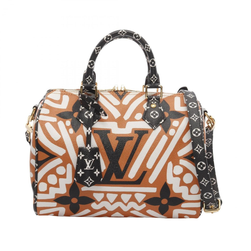 Louis Vuitton Multi-Color Orange Pvc Handbag