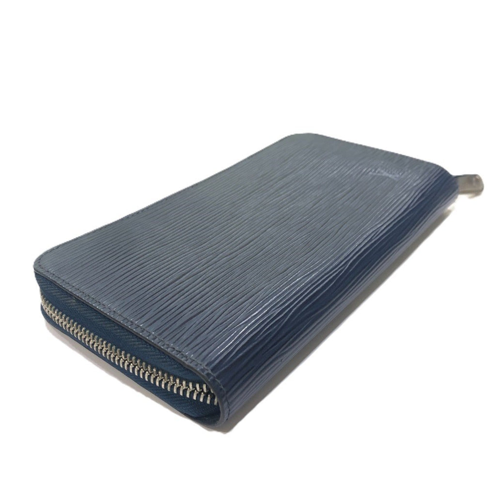 Louis Vuitton Epi Blue Epi Leather Long Wallet