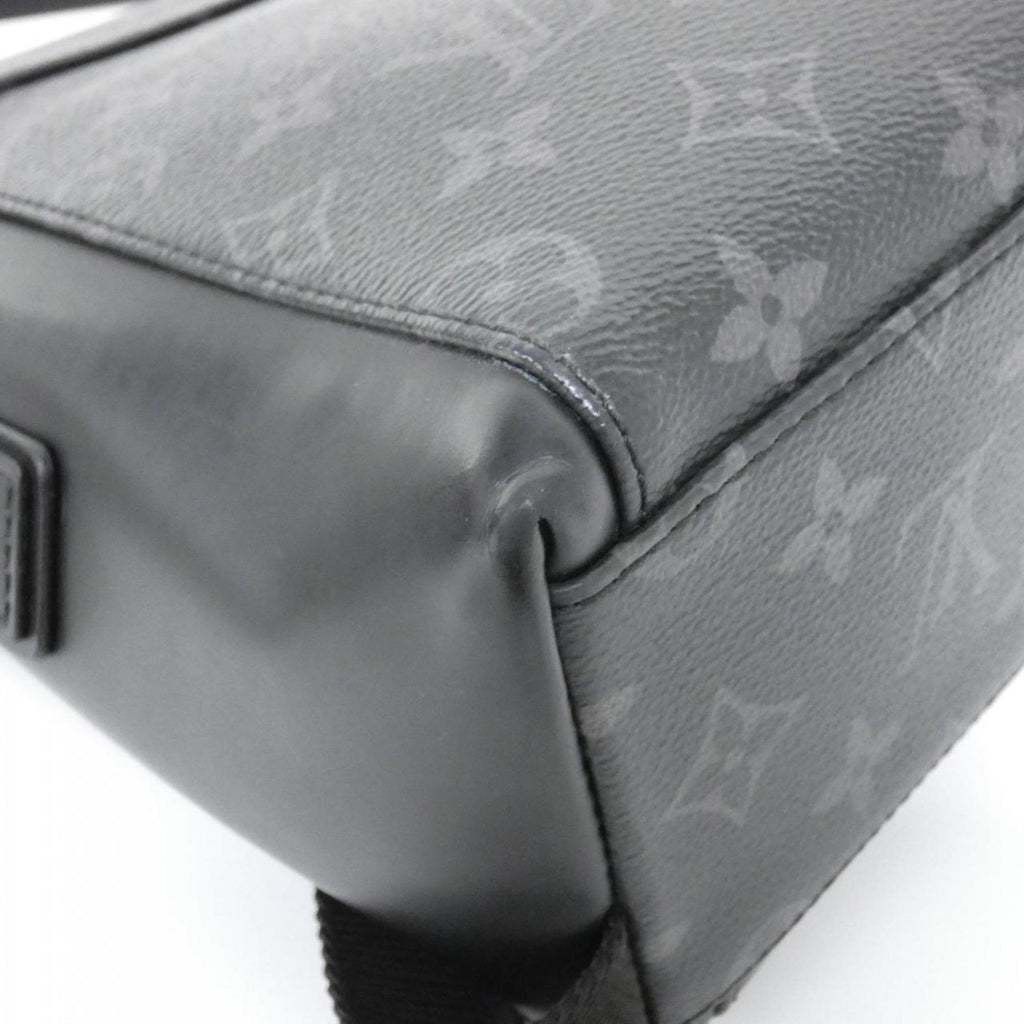 Louis Vuitton Black Coated Canvas Shoulder Bag