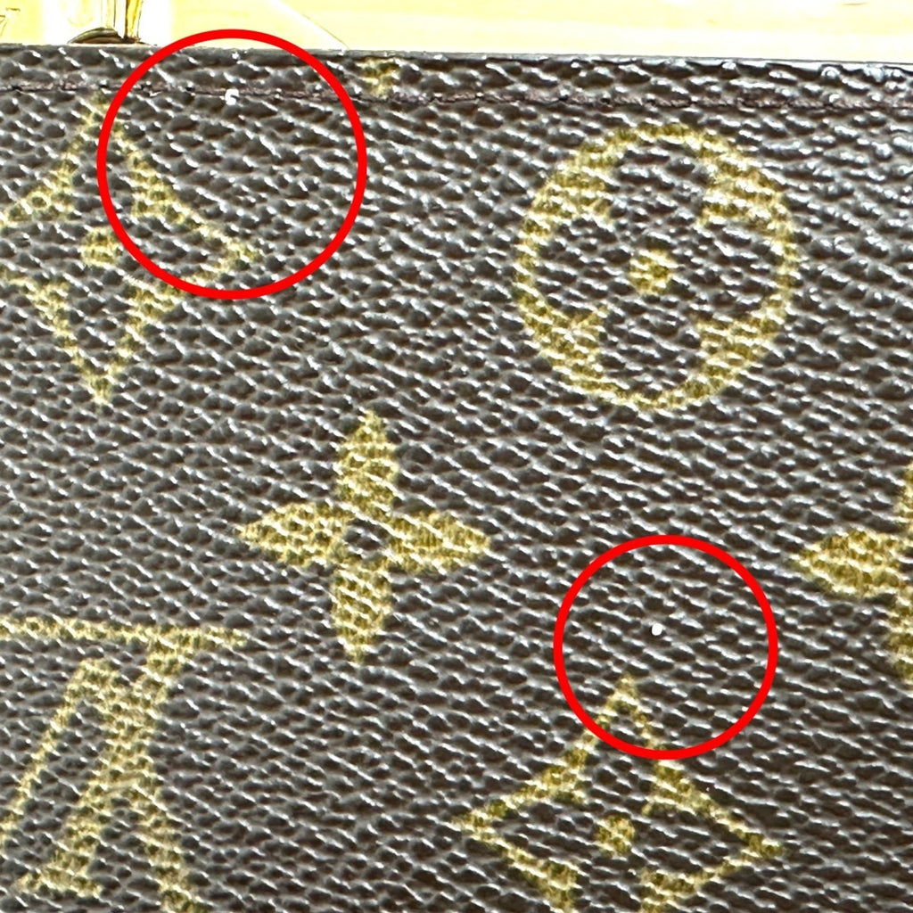 Louis Vuitton Brown Monogram Canvas Wallet