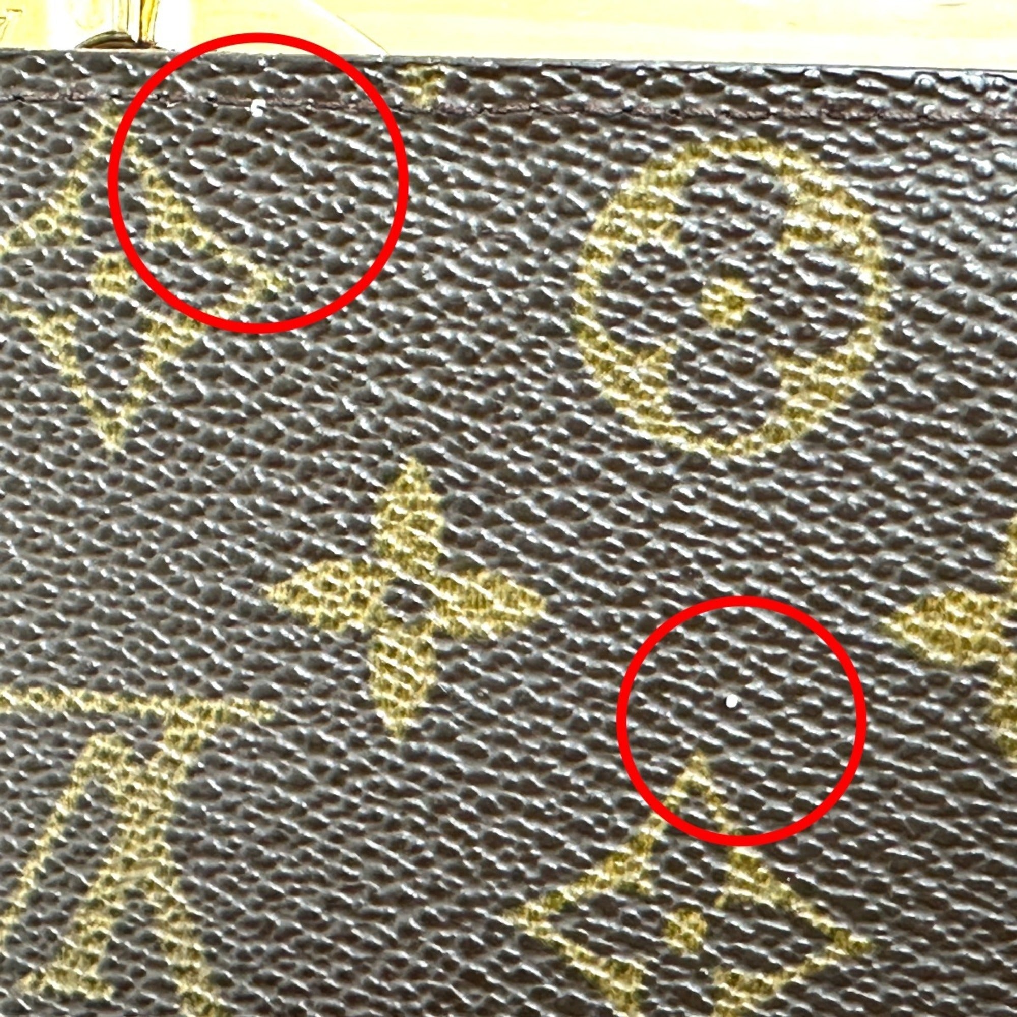 Louis Vuitton Brown Monogram Canvas Wallet