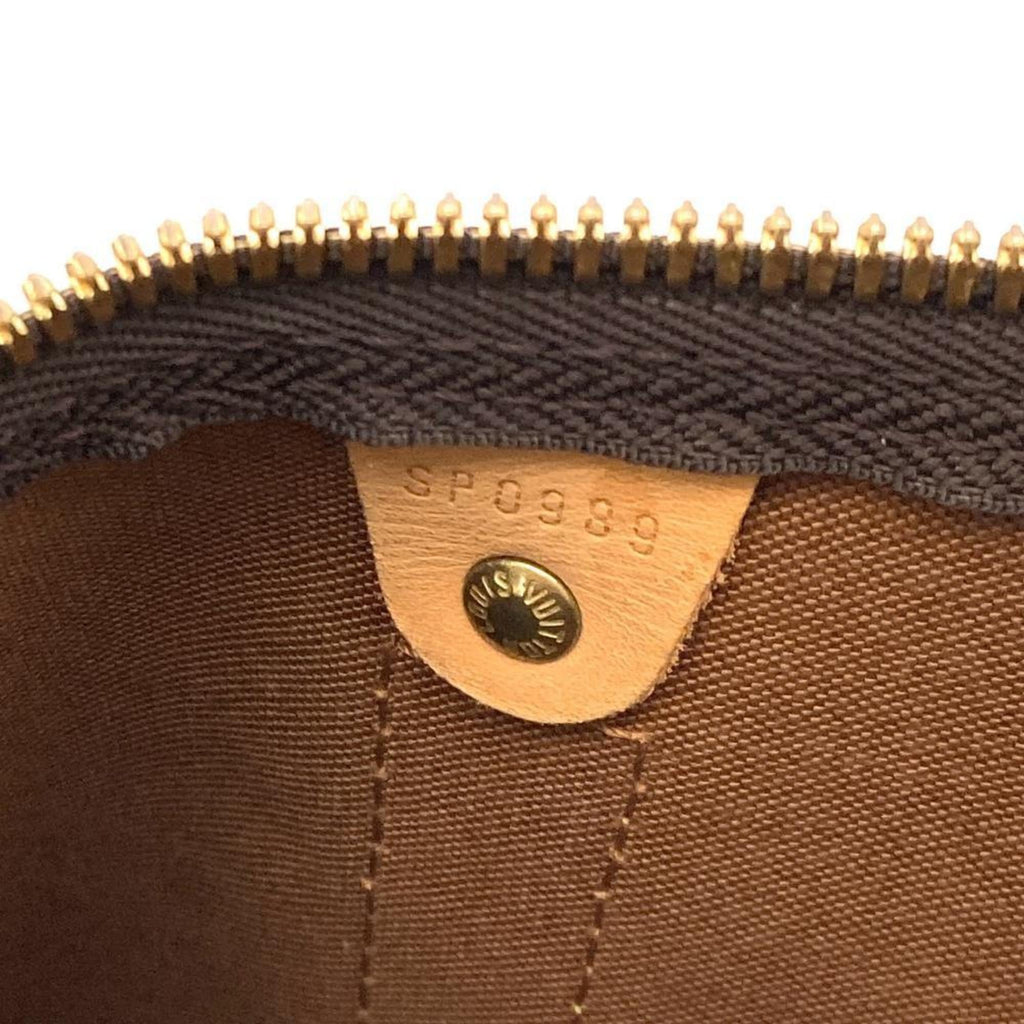 Louis Vuitton Brown Monogram Canvas Boston Bag