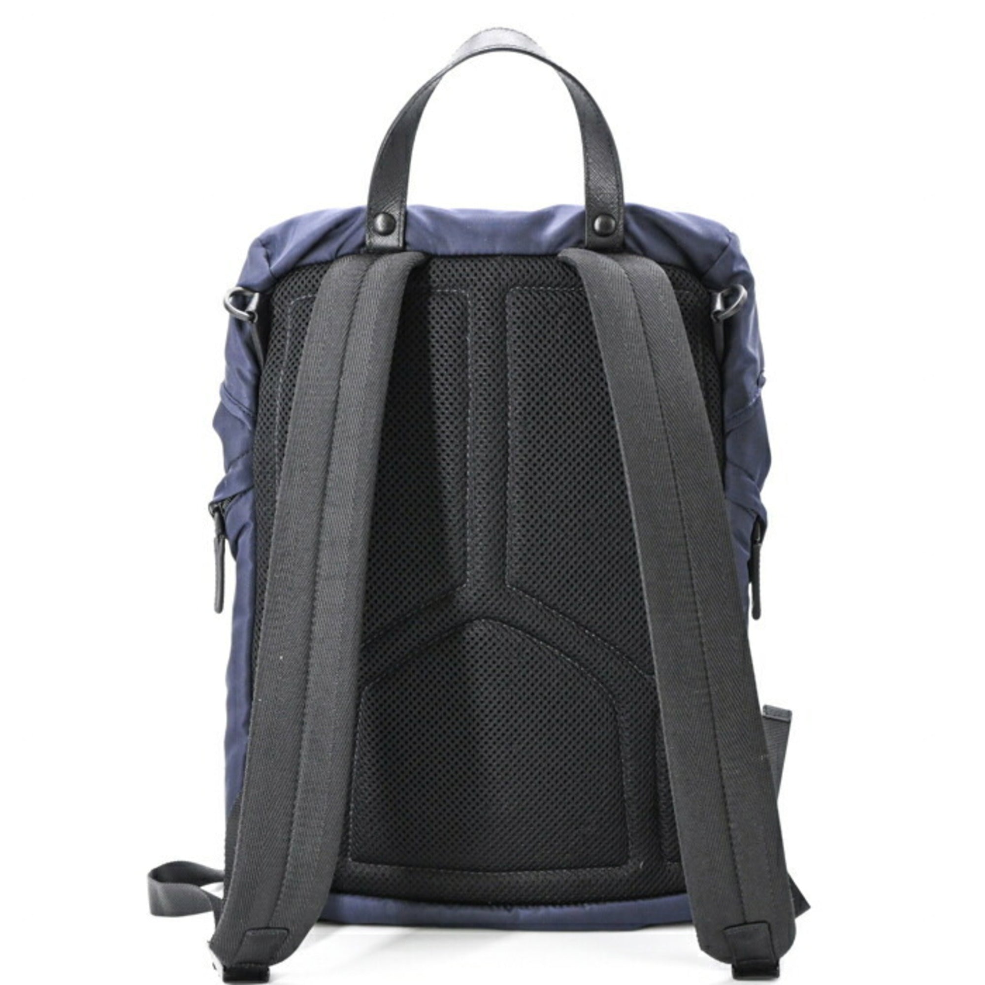 Prada Navy Nylon Backpack