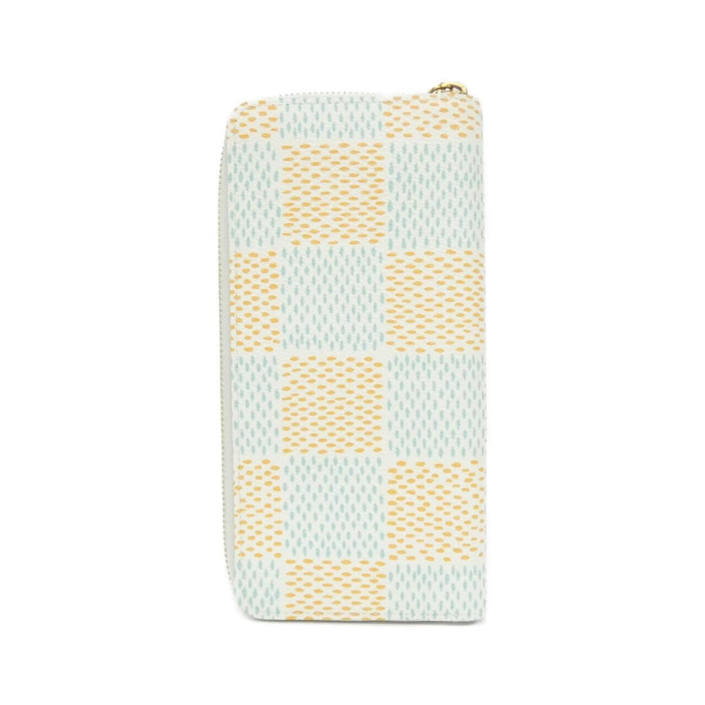 Louis Vuitton Blanc Coated Canvas Long Wallet
