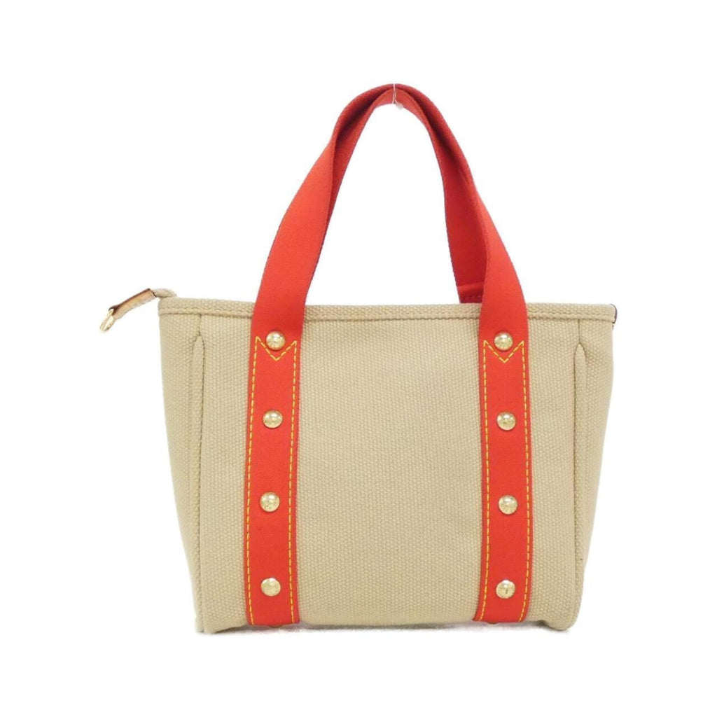 Louis Vuitton Beige Canvas Handbag