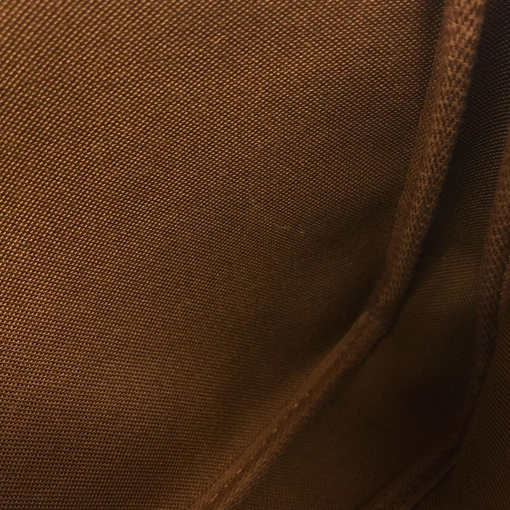 Louis Vuitton Monogram Cherry Brown Coated Canvas Pochette Pouch