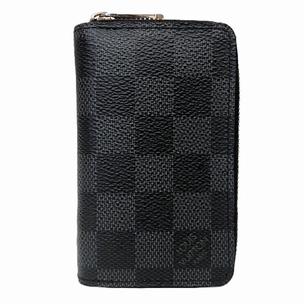 Louis Vuitton Black Damier Graphite Coin Purse/Coin Case