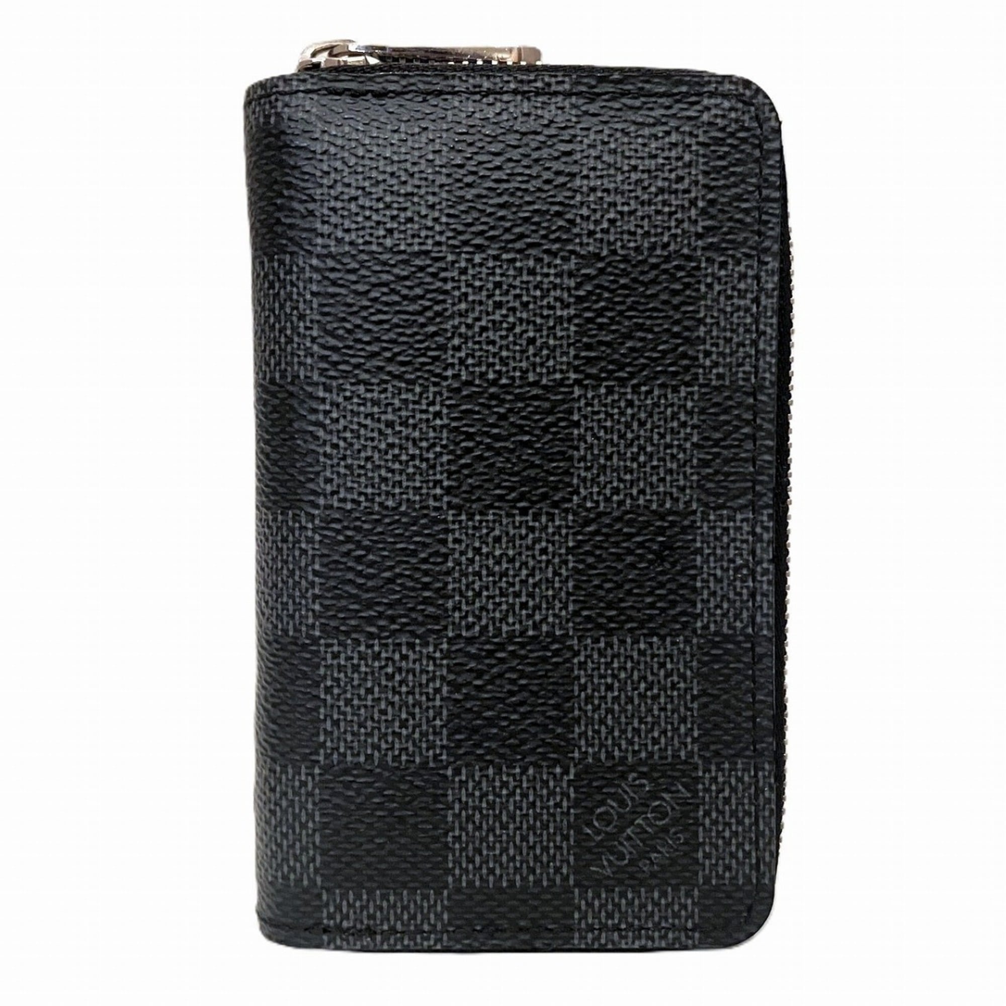 Louis Vuitton Black Damier Graphite Coin Purse/Coin Case