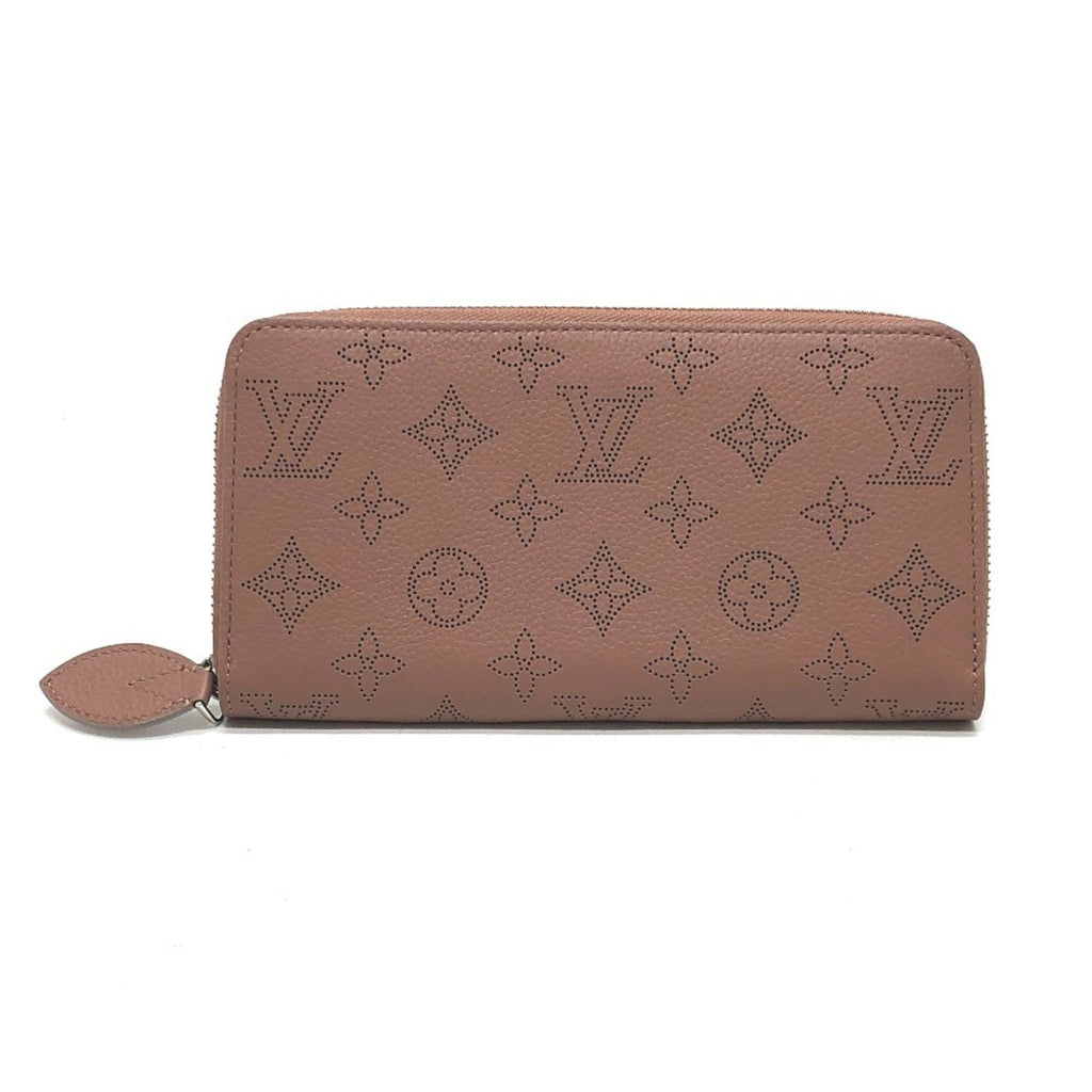 Louis Vuitton Mahina Pink Mahina Leather Long Wallet