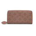 Louis Vuitton Mahina Pink Mahina Leather Long Wallet