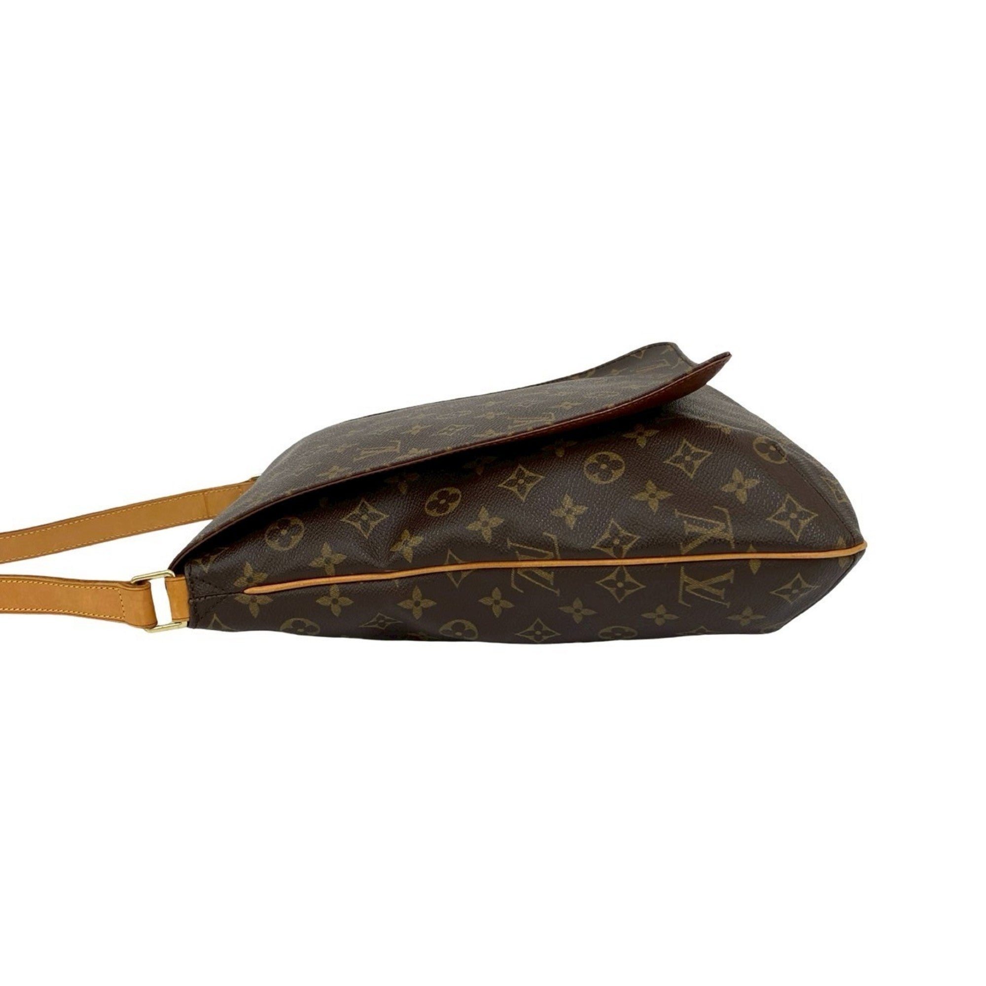 Louis Vuitton Brown Leather Pvc Pochette Shoulder Bag