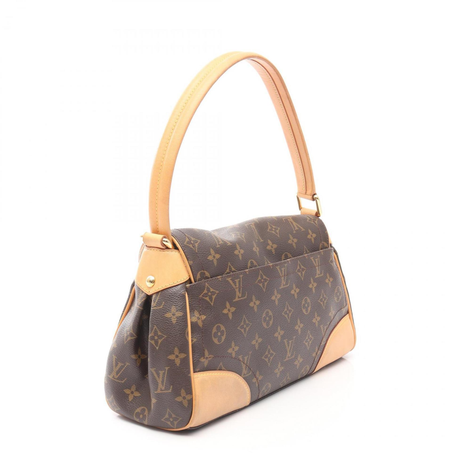 Louis Vuitton Brown Pvc Leather Shoulder Bag
