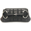 Gucci Black Leather Shoulder Bag (Pre-Owned)