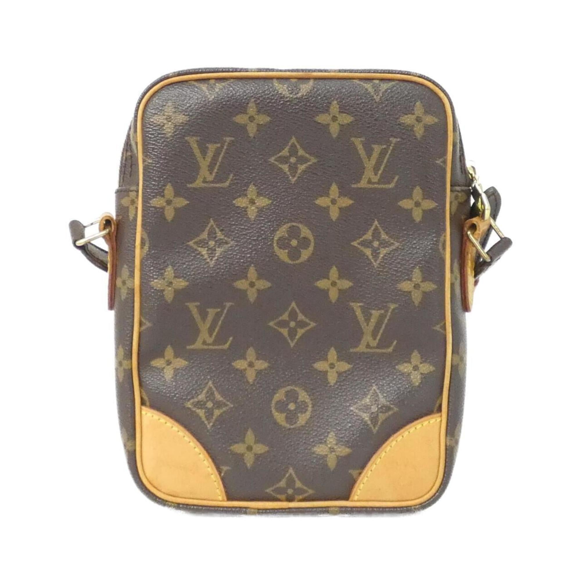 Louis Vuitton Marron Coated Canvas Shoulder Bag