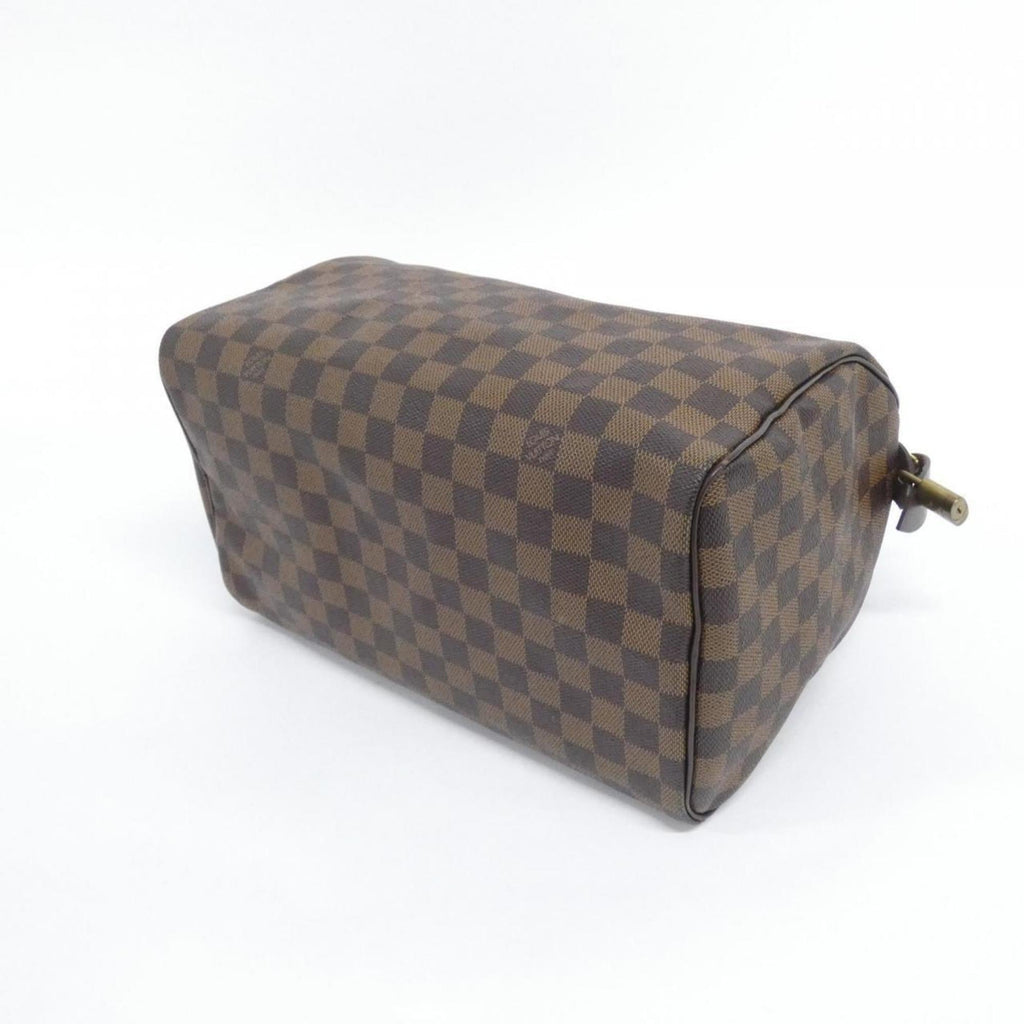 Louis Vuitton Ebene Coated Canvas Boston Bag