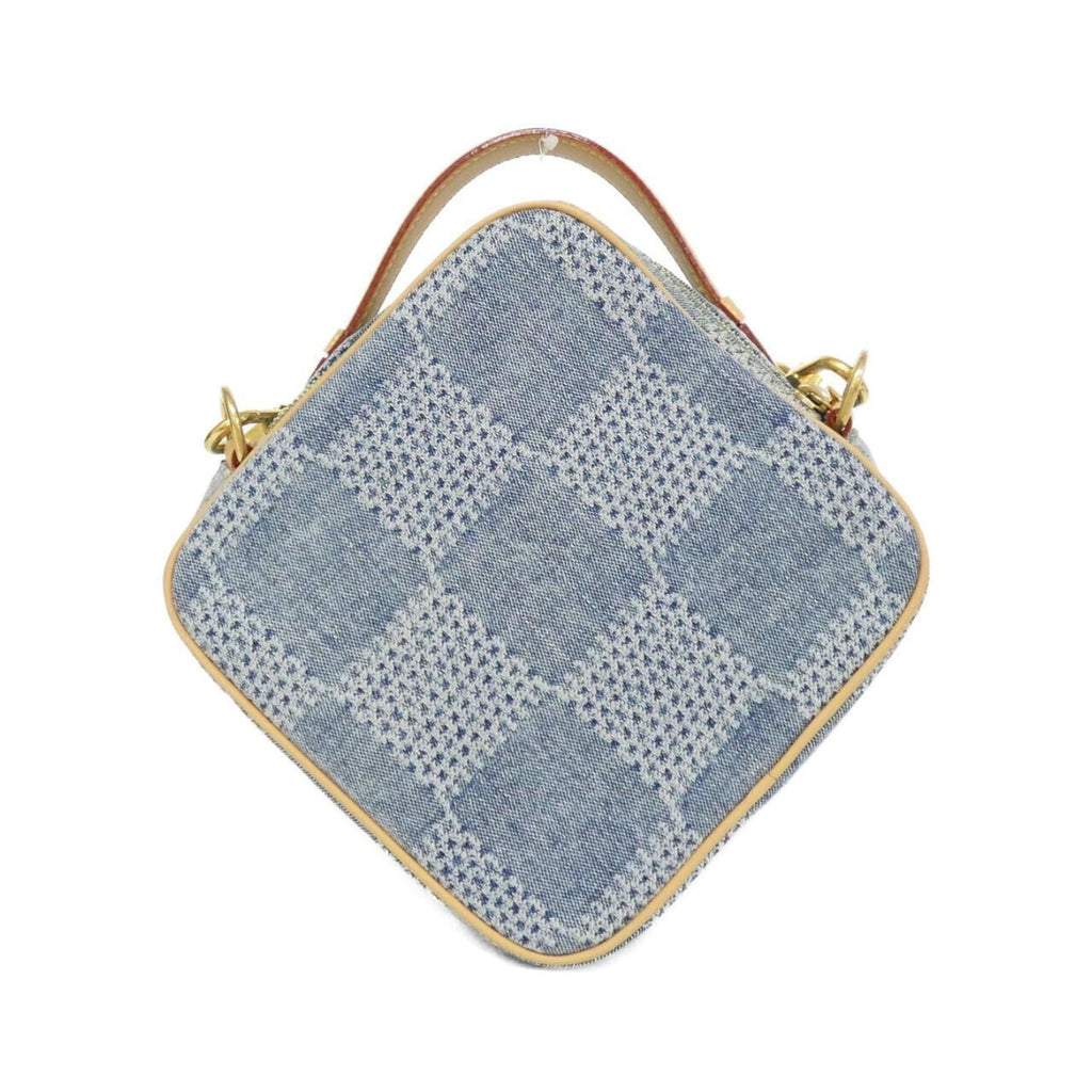 Louis Vuitton Blue Cotton Canvas Shoulder Bag