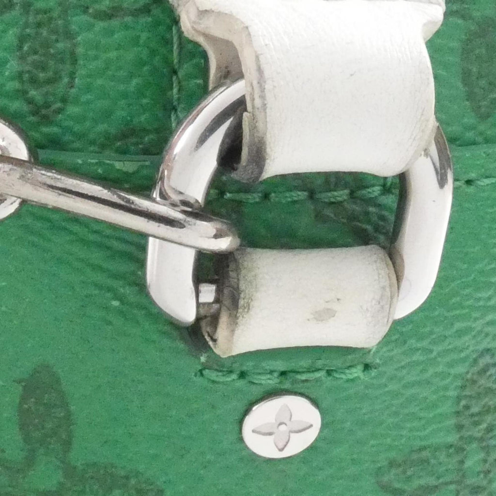 Louis Vuitton Vert Coated Canvas Shoulder Bag