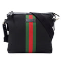 Gucci Black Nylon Handbag Shoulder Bag (Pre-Owned)