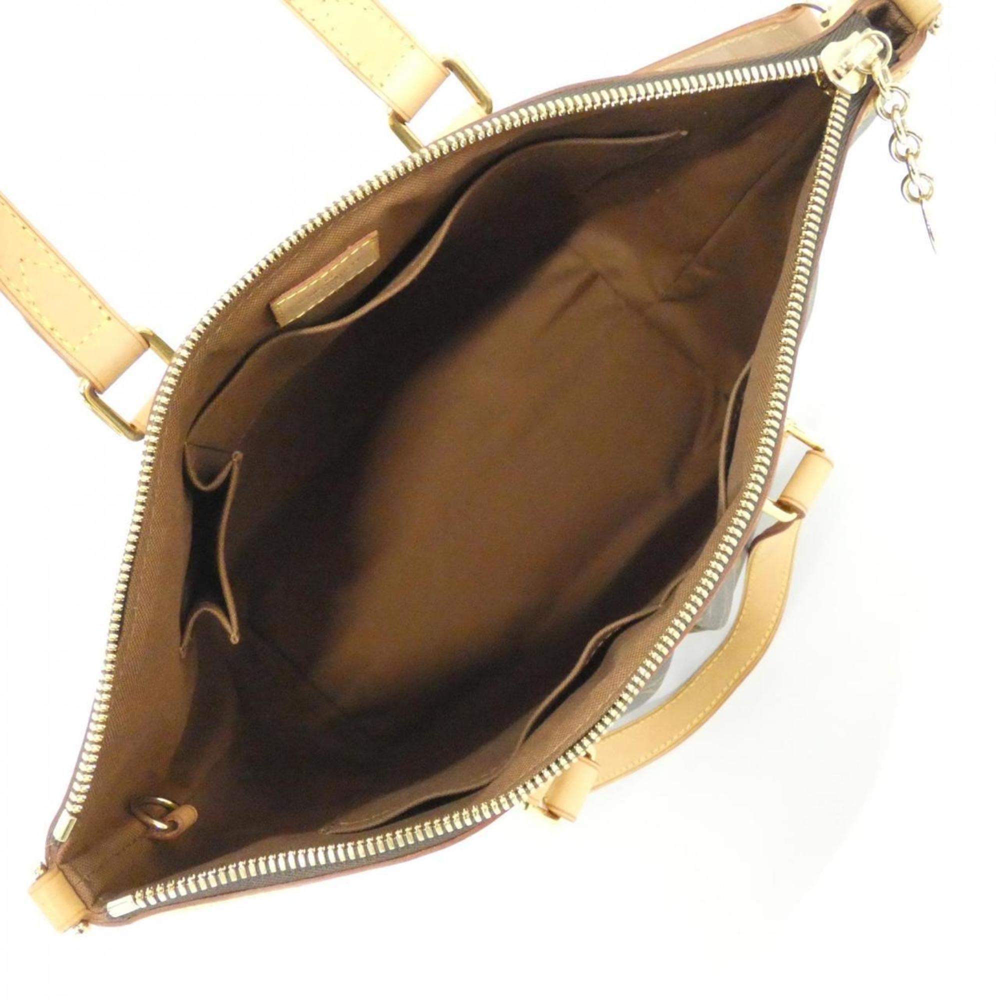 Louis Vuitton Brown Coated Canvas Handbag Tote Bag