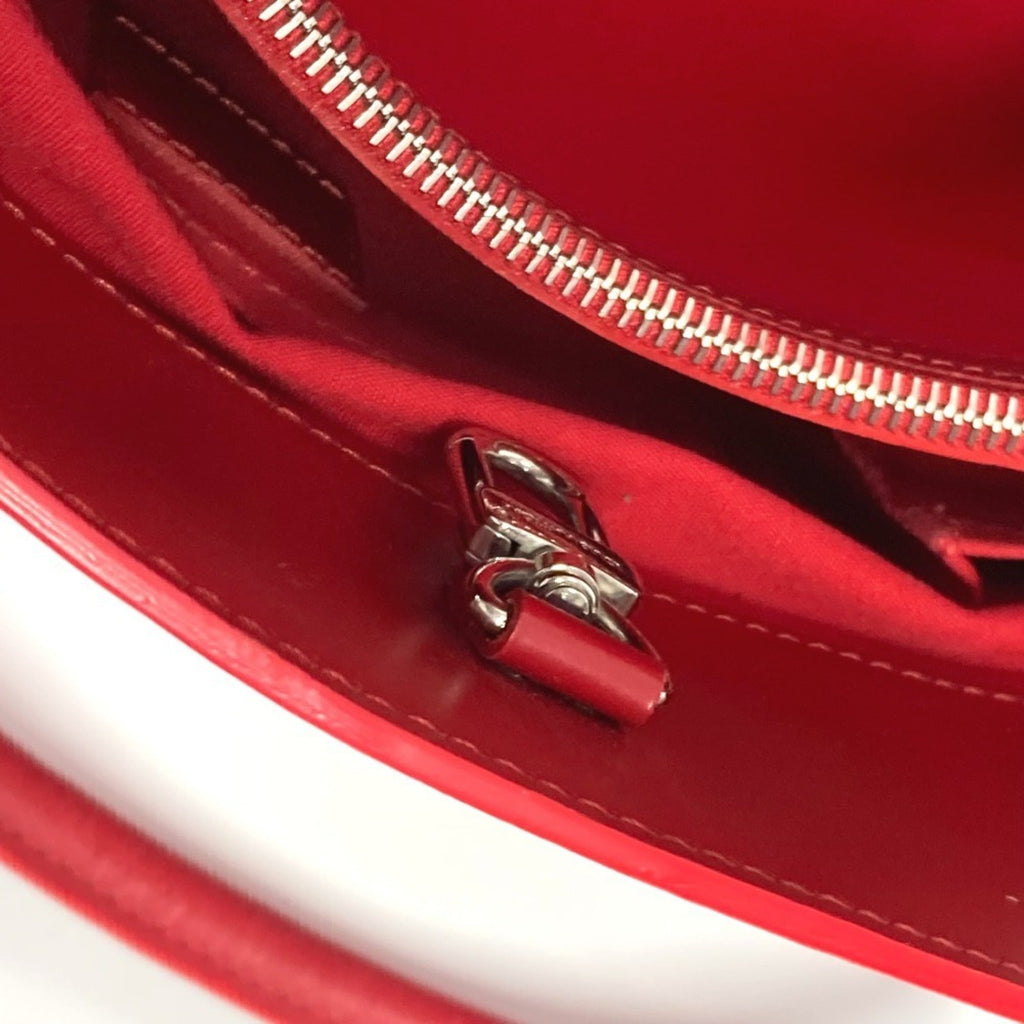 Louis Vuitton Red Color Epi Leather Handbag Shoulder Bag Tote Bag