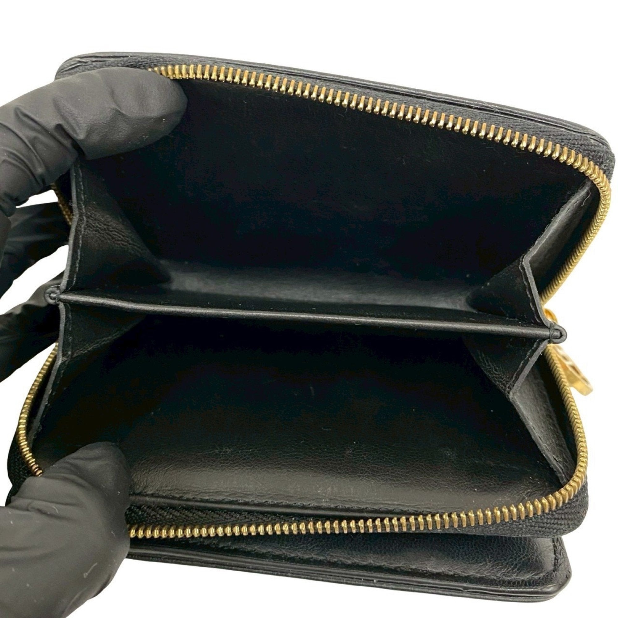 Louis Vuitton Black Leather Wallet