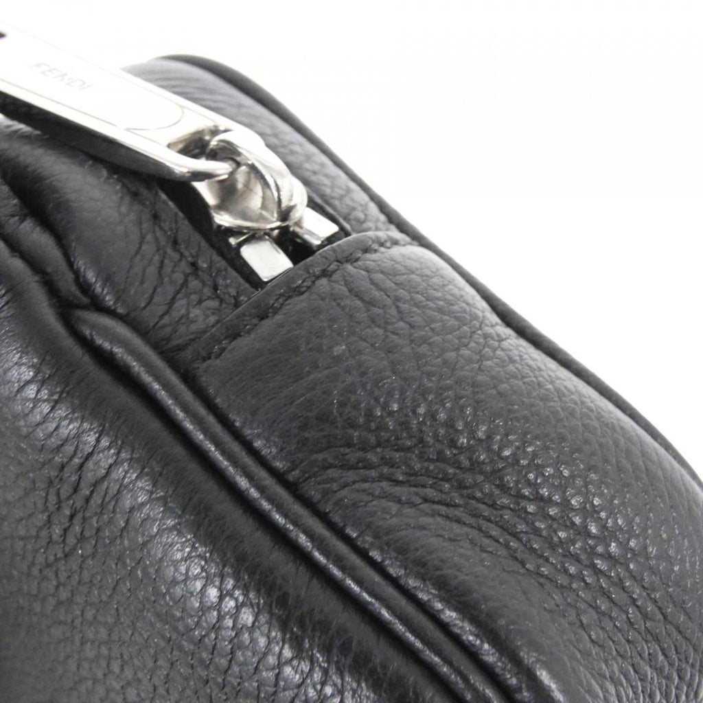 Fendi Black Leather Fanny Pack