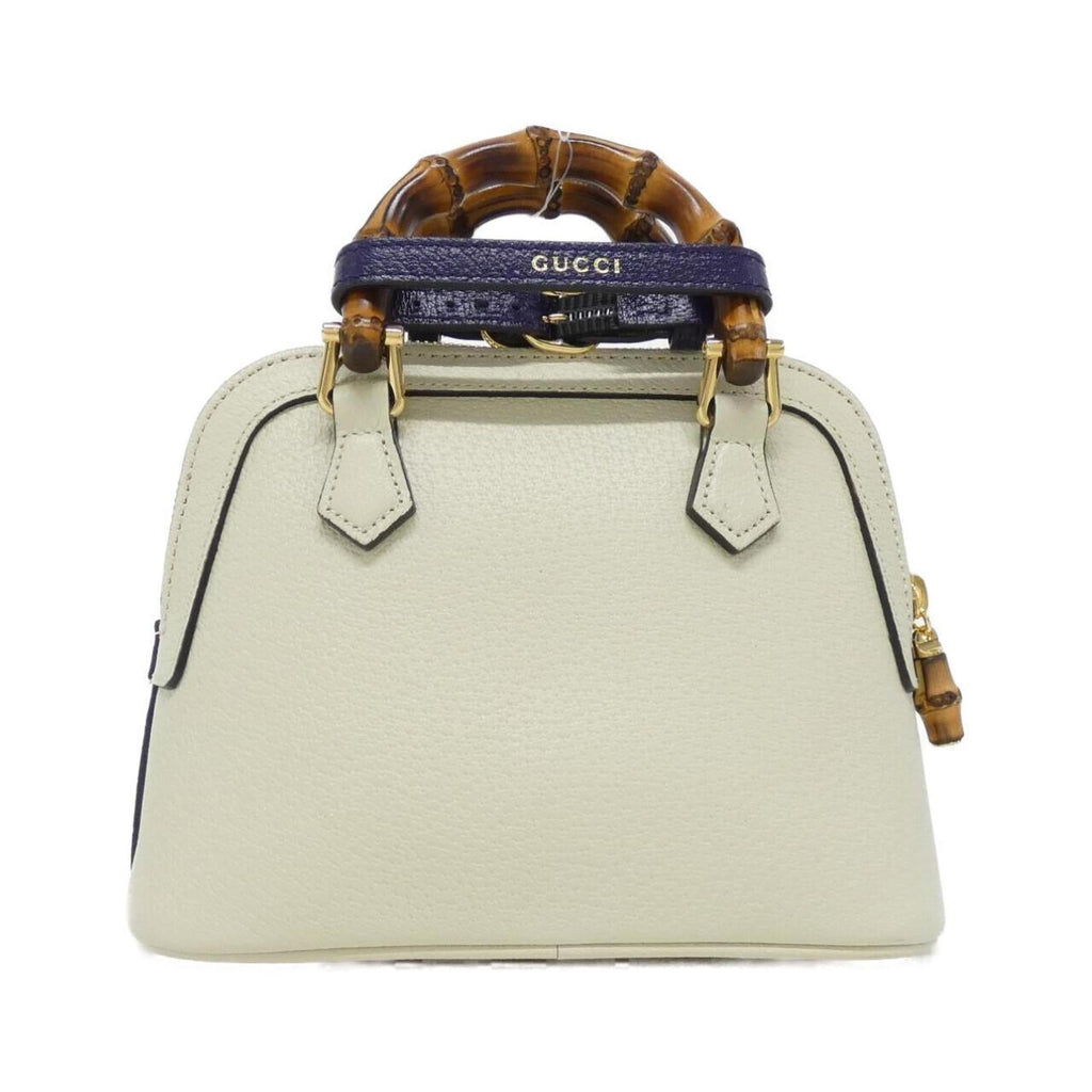 Gucci White Leather Handbag (Pre-Owned)
