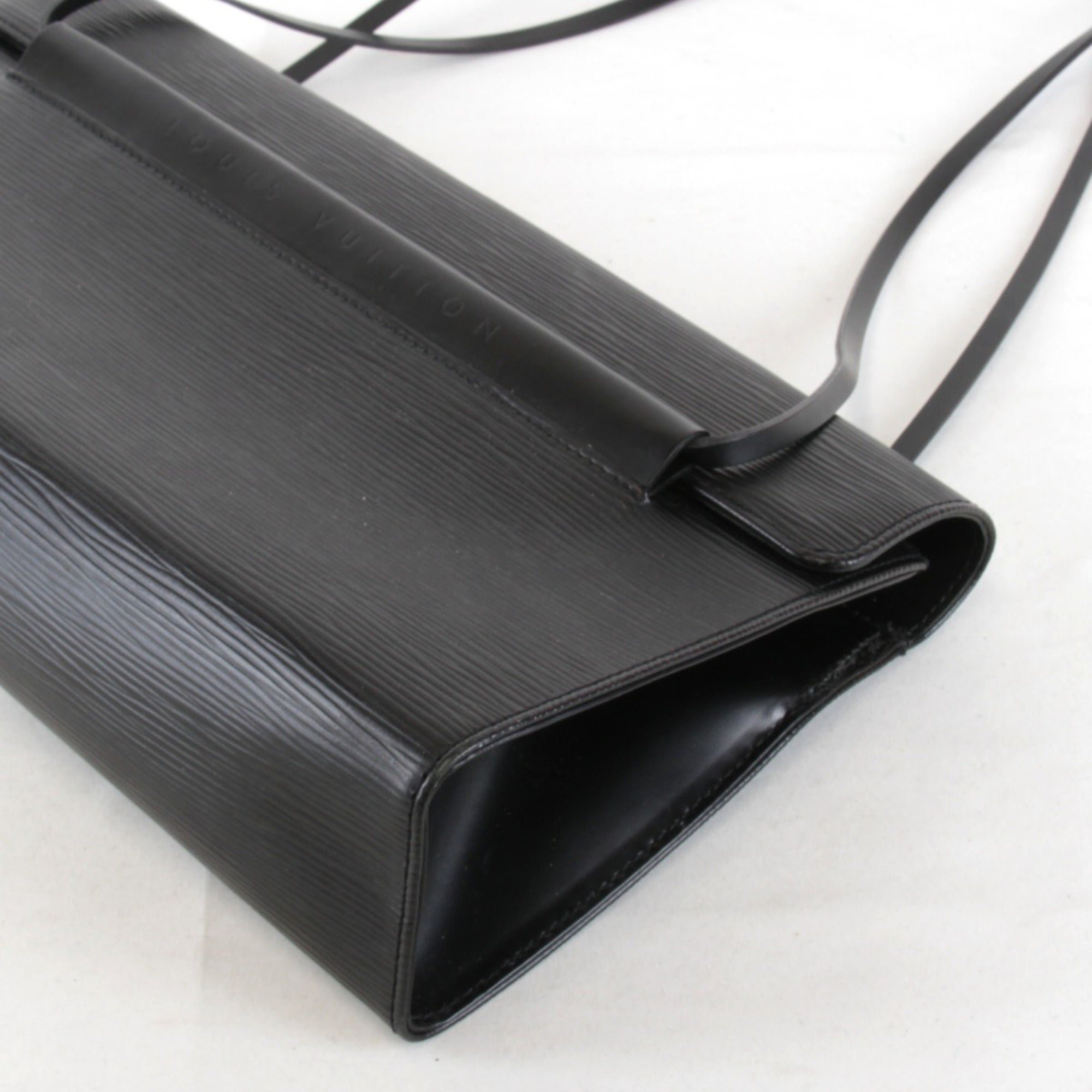 Louis Vuitton Black Epi Leather Shoulder Bag