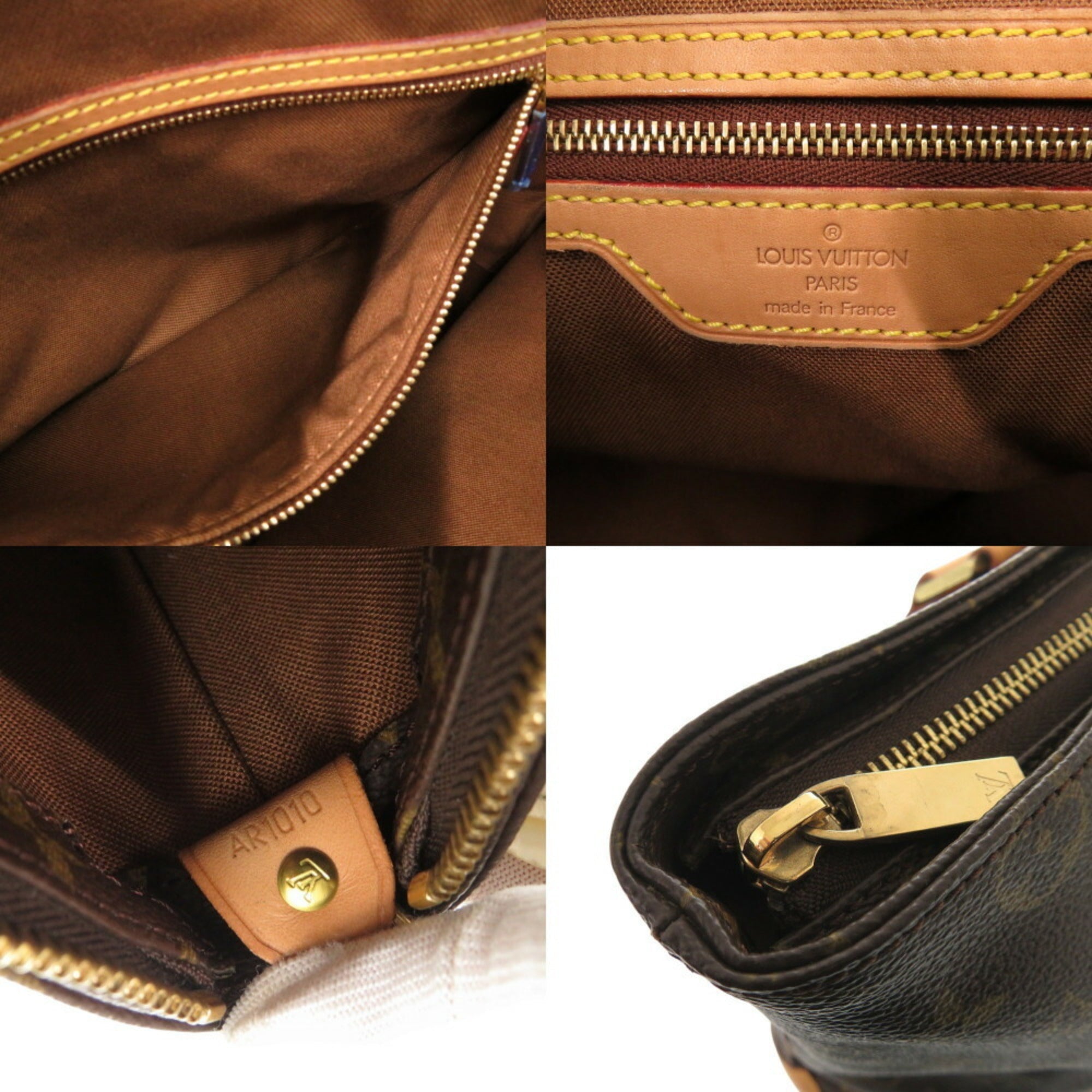 Louis Vuitton Brown Monogram Tote Bag