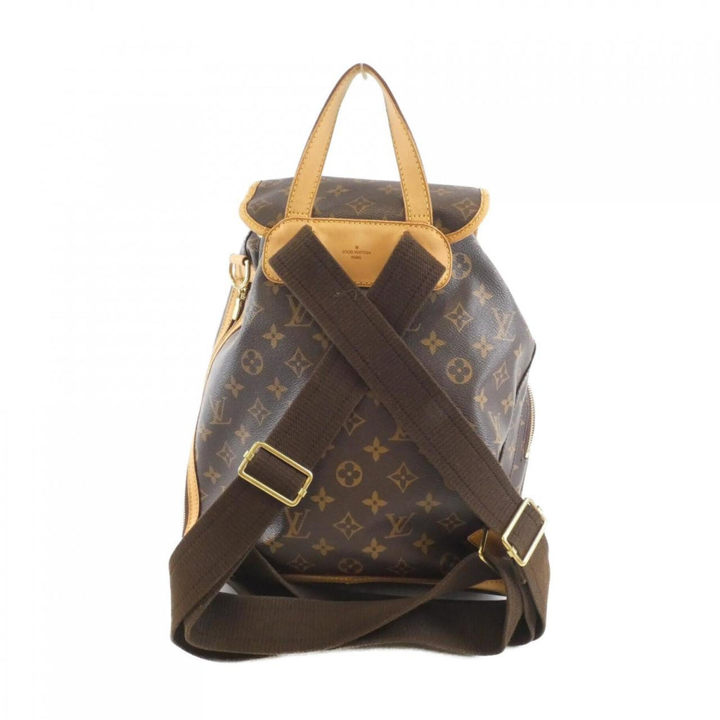 Louis Vuitton Monogram Marron Coated Canvas Backpack