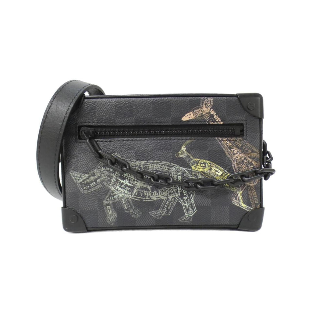 Louis Vuitton Graphite Coated Canvas Shoulder Bag