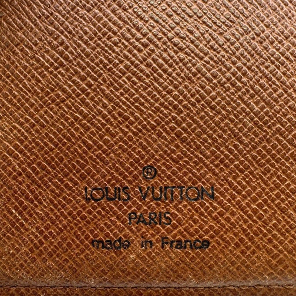 Louis Vuitton Monogram Brown Leather Wallet
