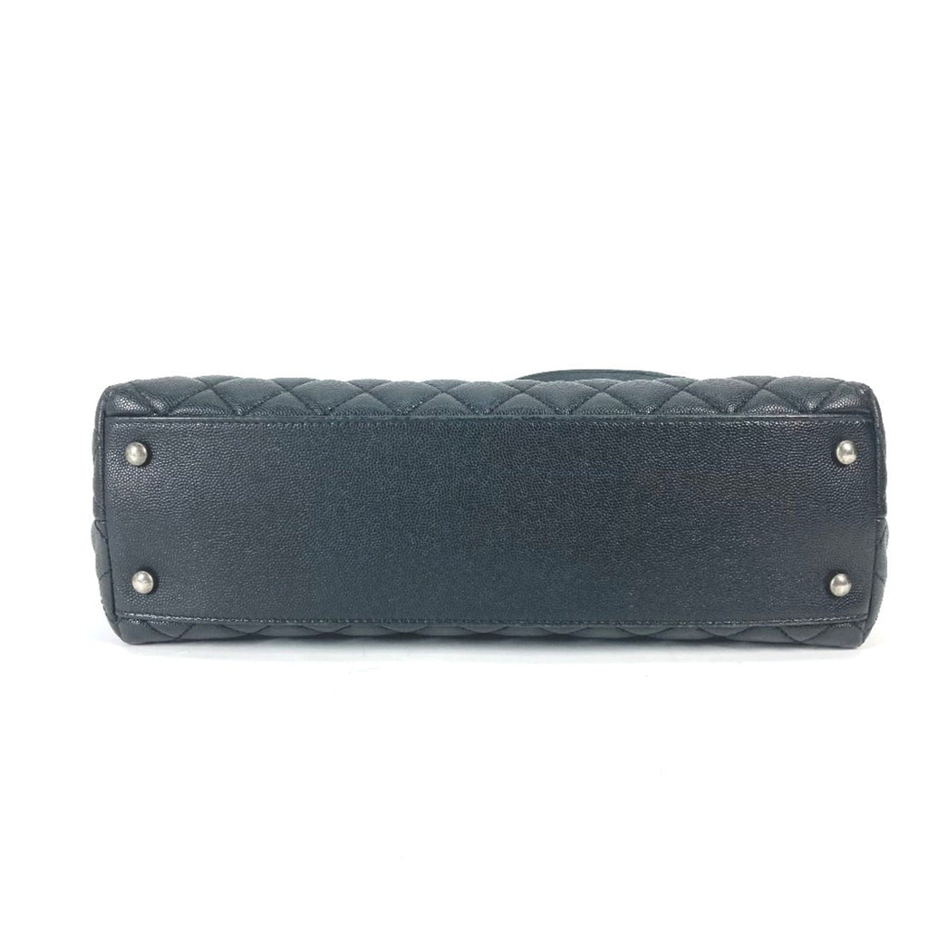 Chanel Black Leather Handbag