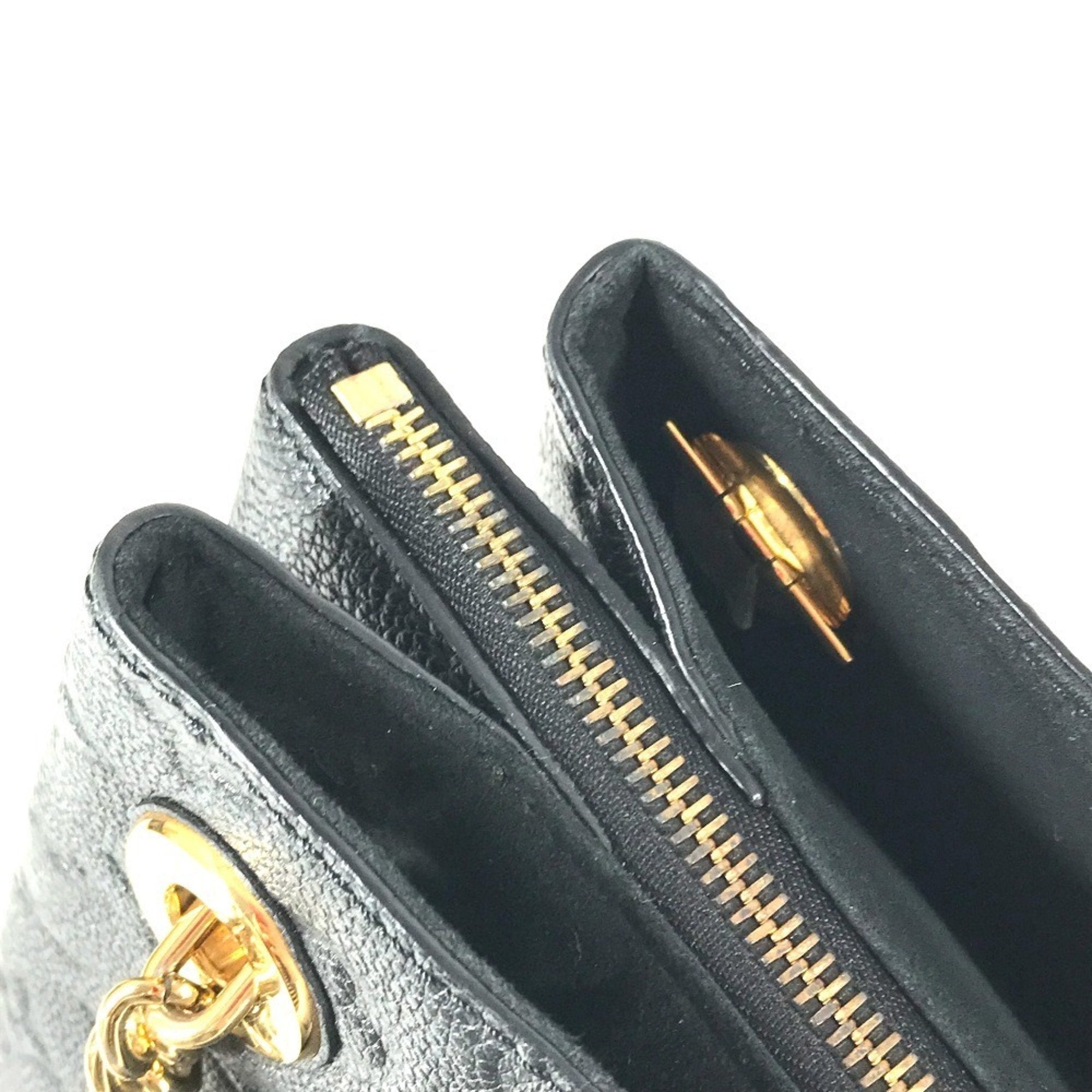 Louis Vuitton Black Noir Monogram Empreinte Shoulder Bag Tote Bag