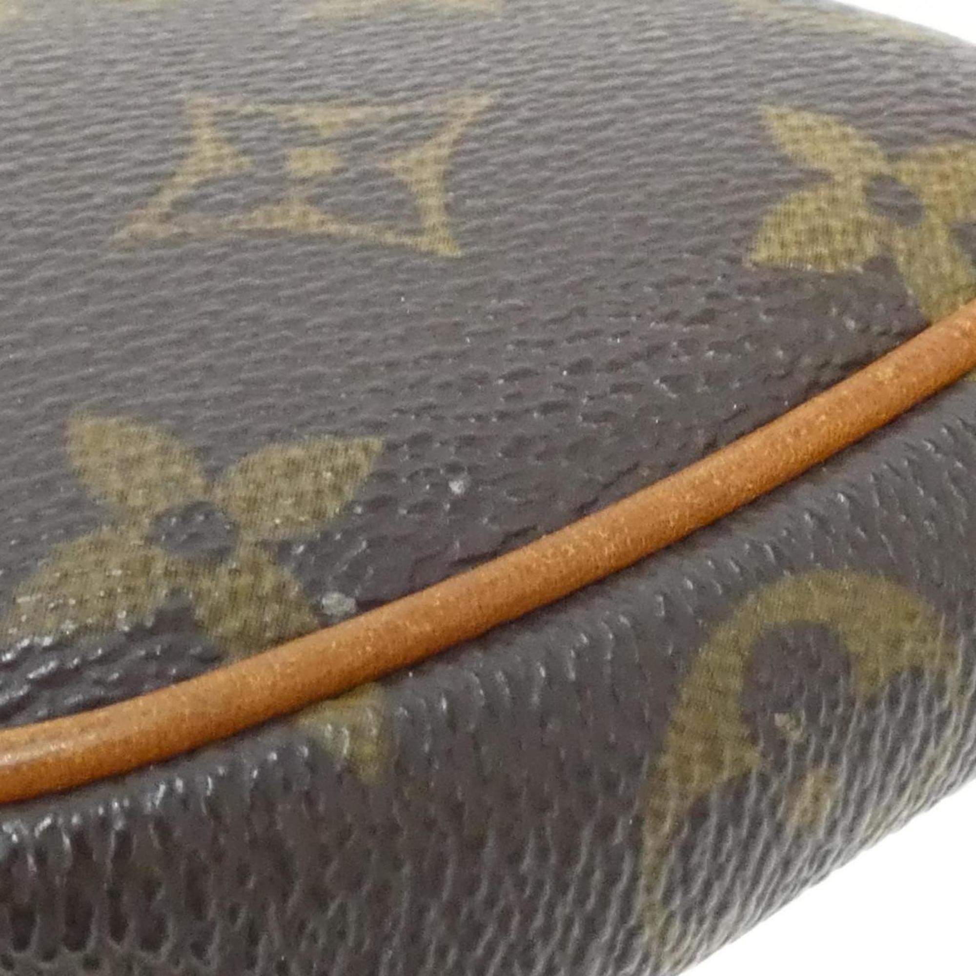 Louis Vuitton Brown Coated Canvas Pochette Shoulder Bag