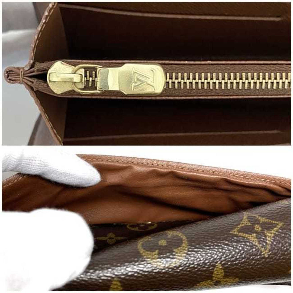 Louis Vuitton Monogram Brown Galle Monogram Monogram Long Wallet