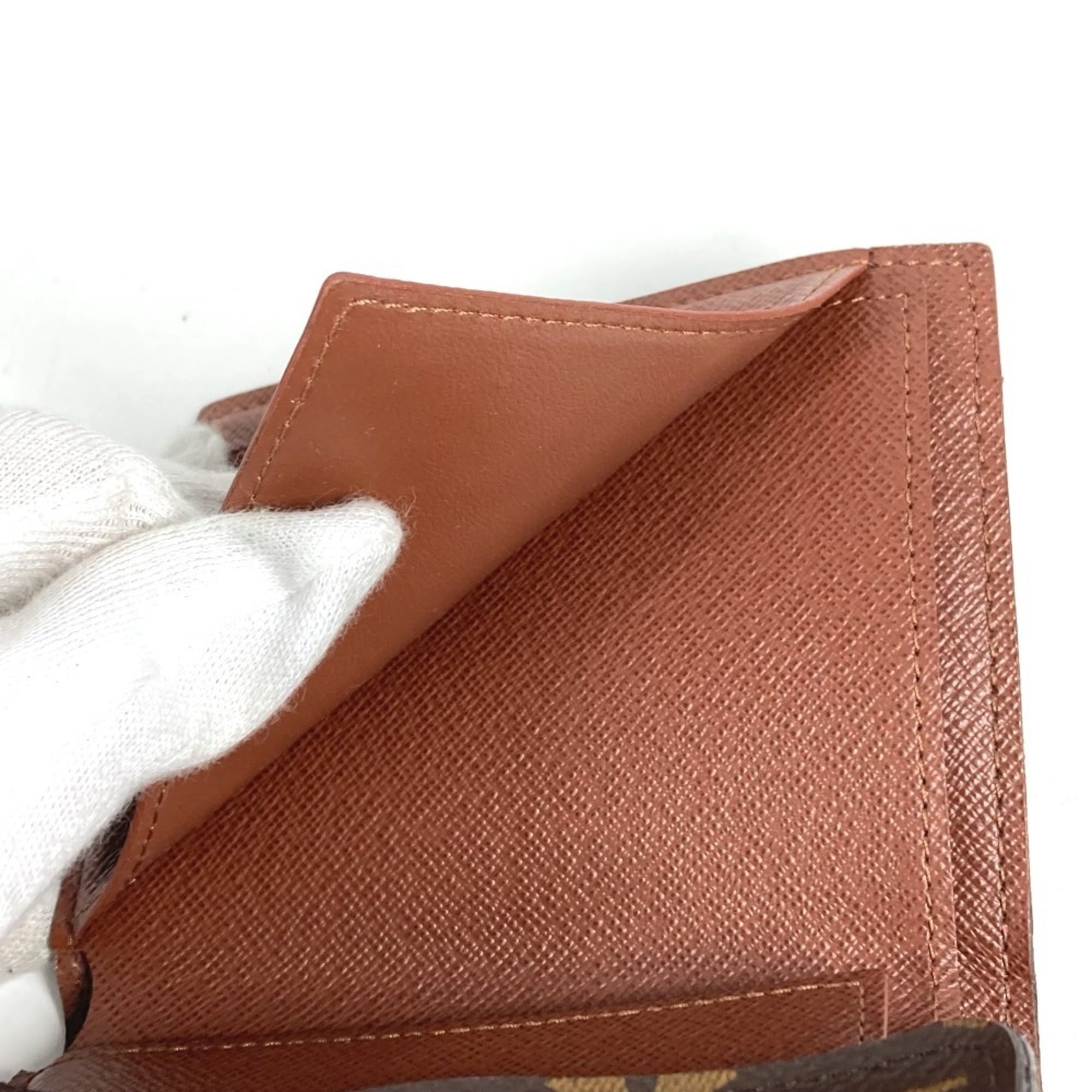 Louis Vuitton Brown Monogram Canvas Card Wallet