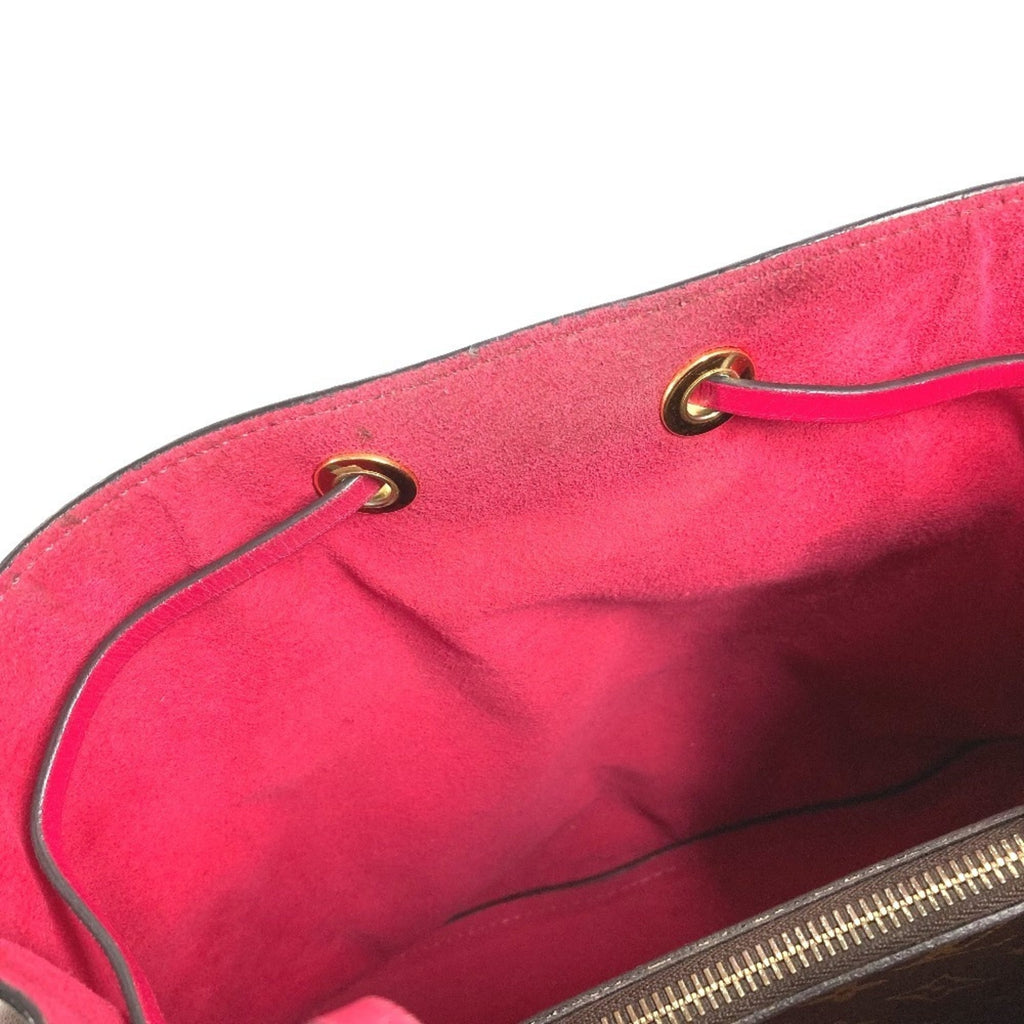 Louis Vuitton Brown Pink Monogram Shoulder Bag
