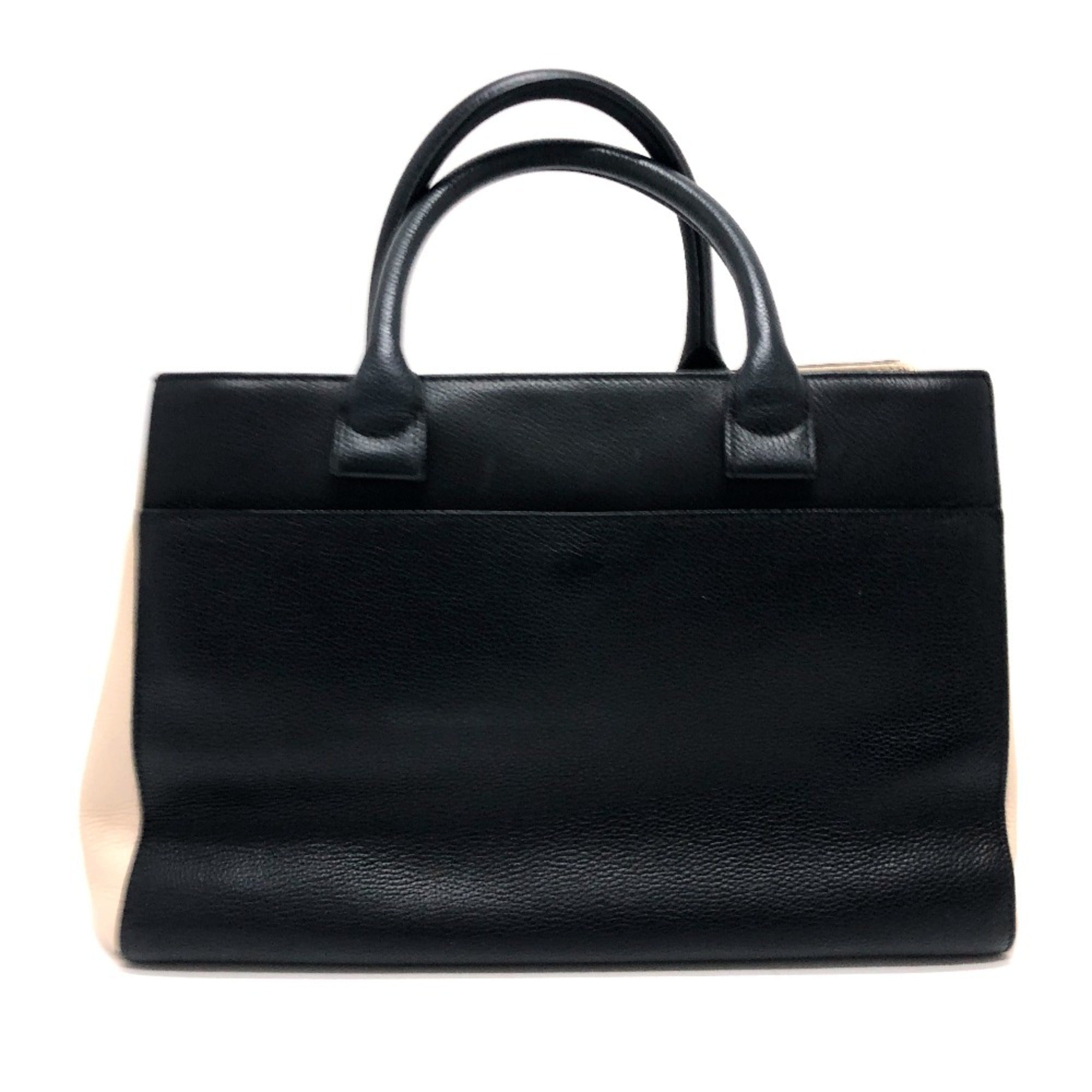 Chanel Black Leather Shoulder Bag