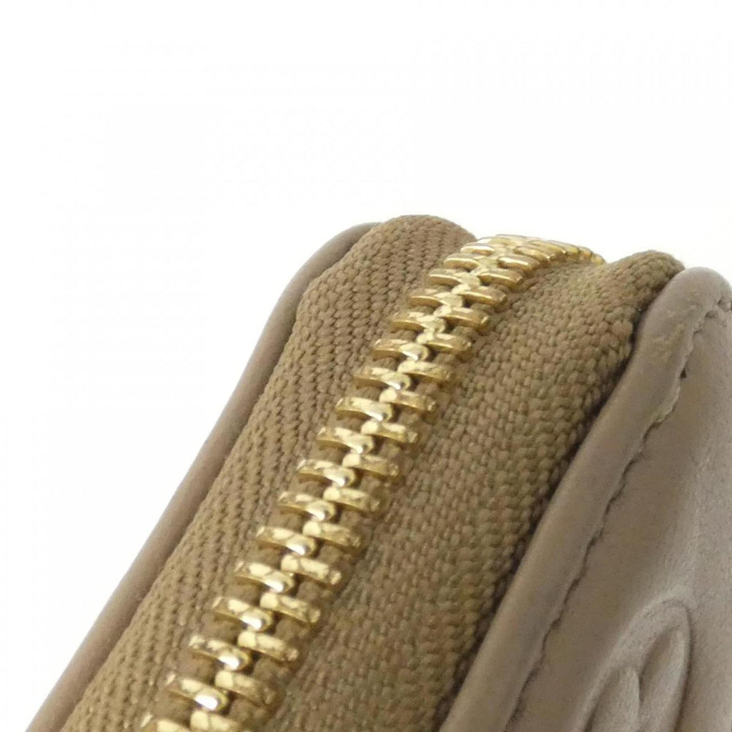 Louis Vuitton Taupe Leather Wallet