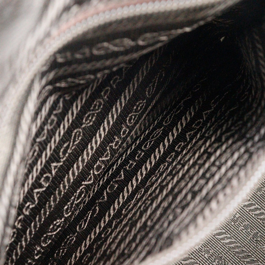 Prada Brown Nylon Handbag