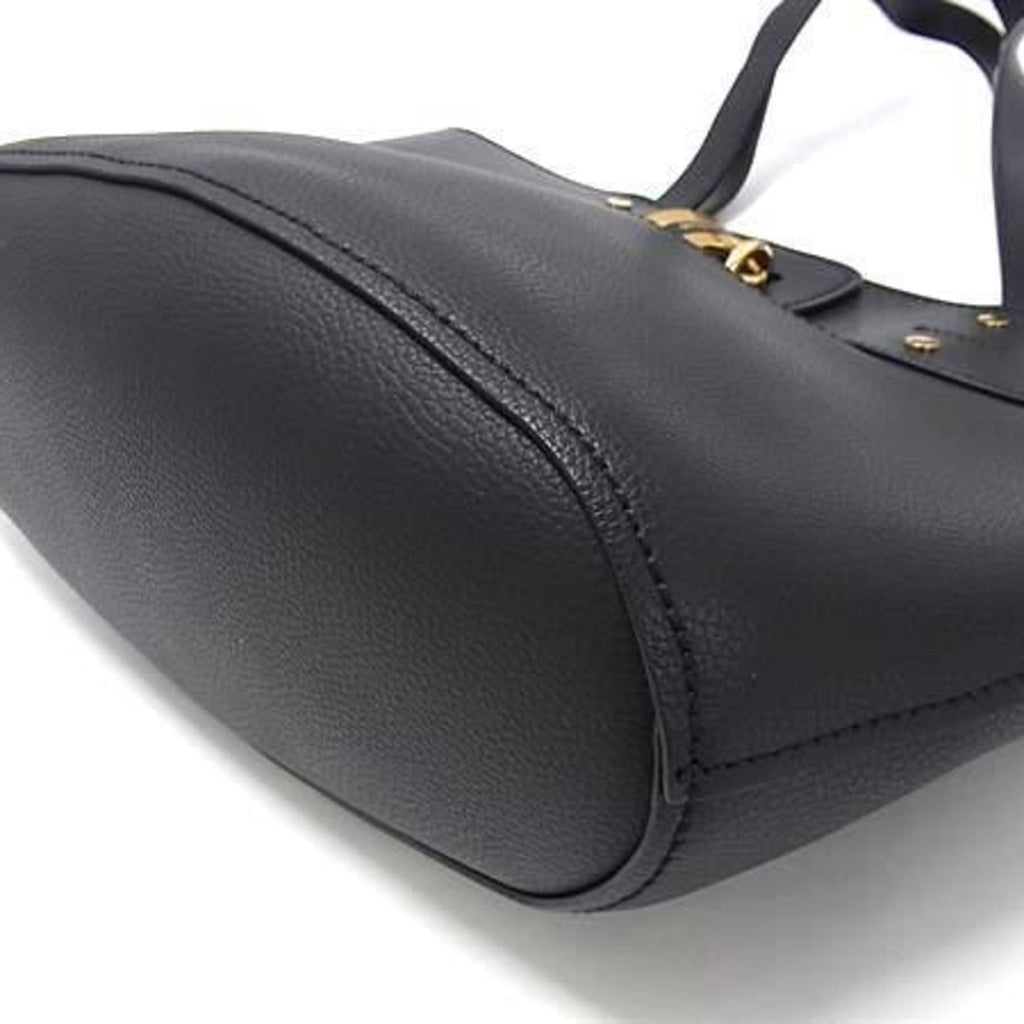 Chloé Black Leather Handbag Shoulder Bag Tote Bag (Pre-Owned)