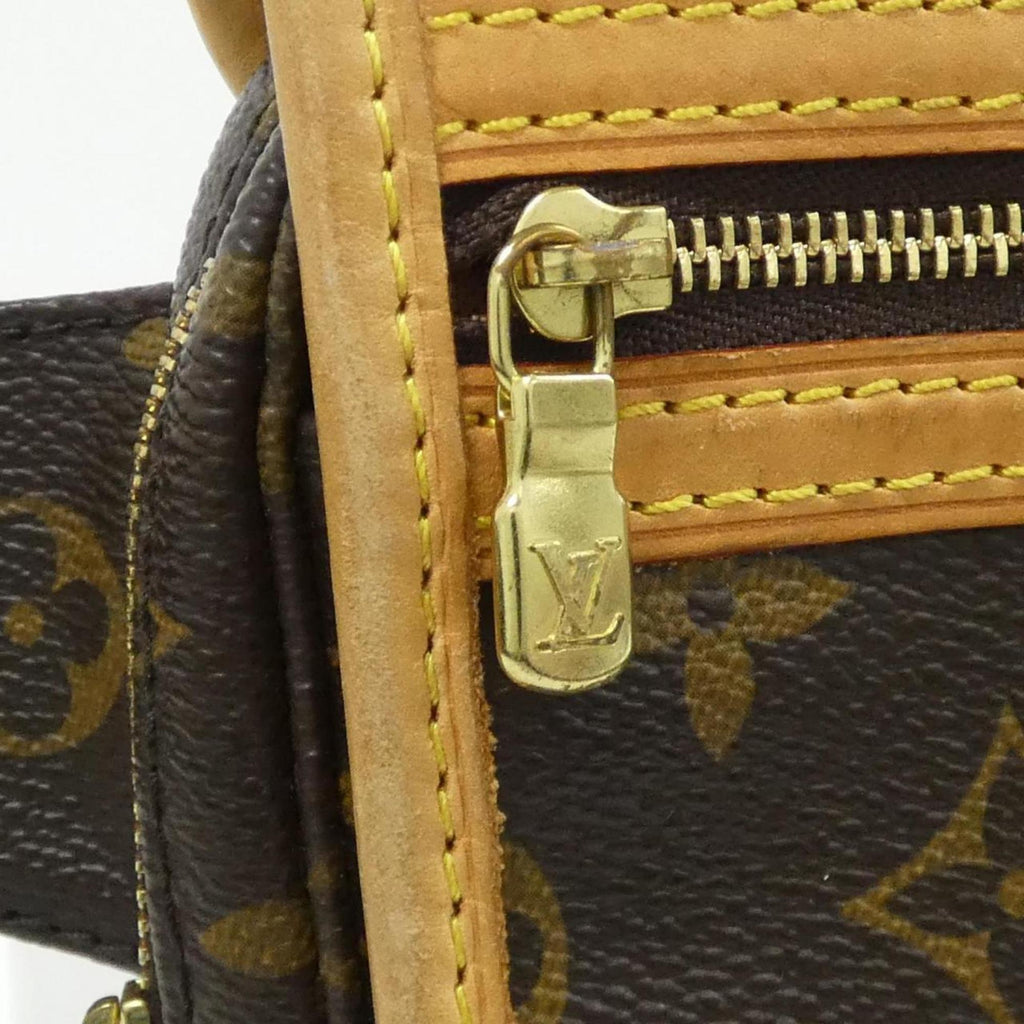 Louis Vuitton Marron Coated Canvas Shoulder Bag