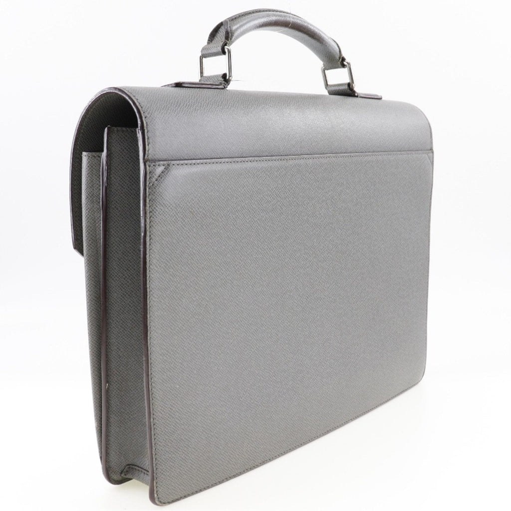 Louis Vuitton Glacier Gray Taiga Leather Briefcase