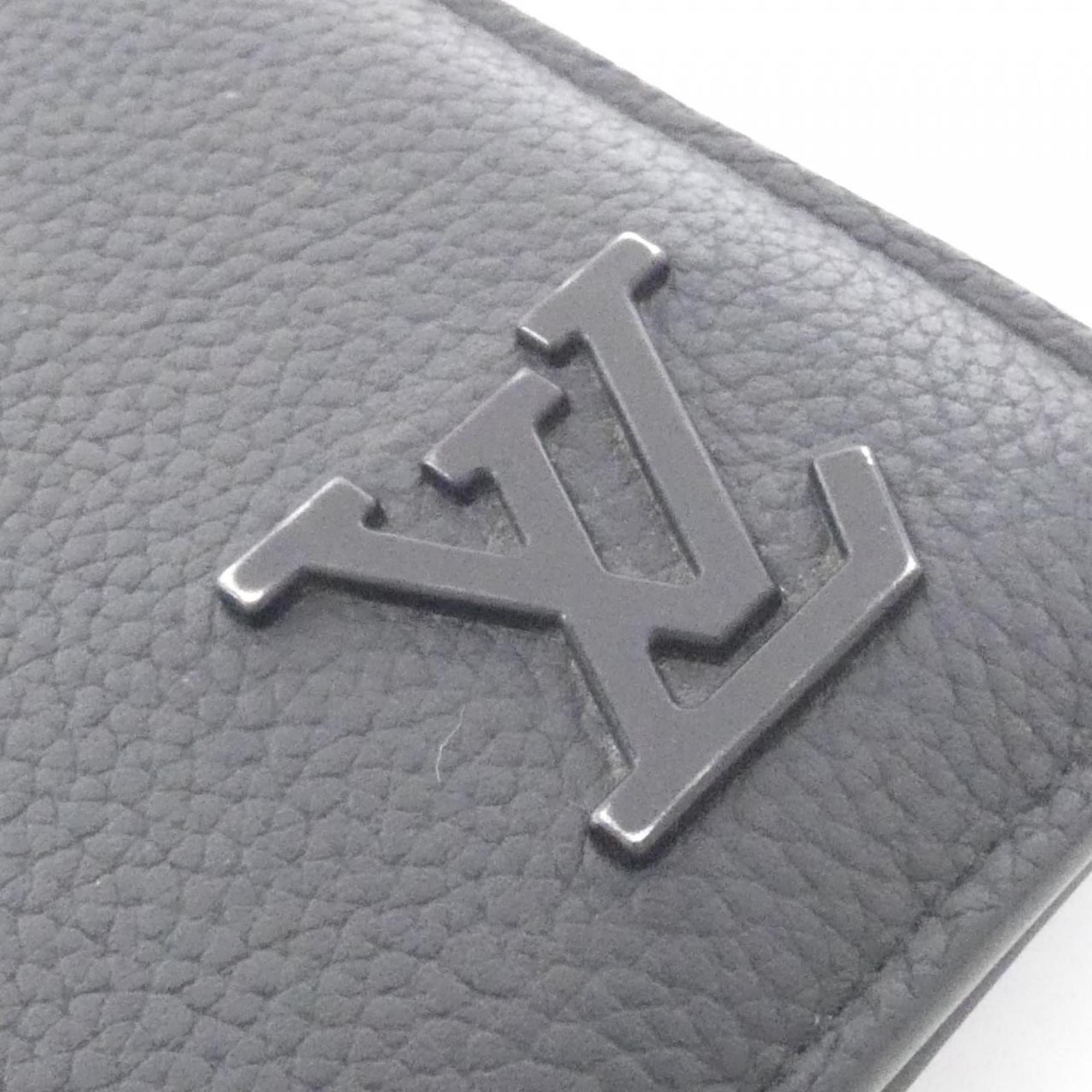 Louis Vuitton Black Leather Wallet
