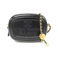 Chanel Black Leather Shoulder Bag