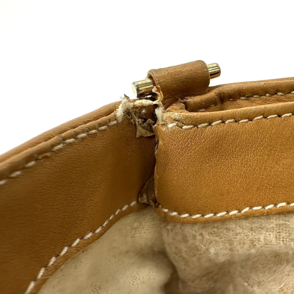 Gucci Brown Pvc Leather Shoulder Bag (Pre-Owned)